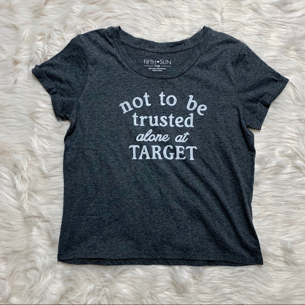 Fifth Sun Charcoal Gray T-shirt